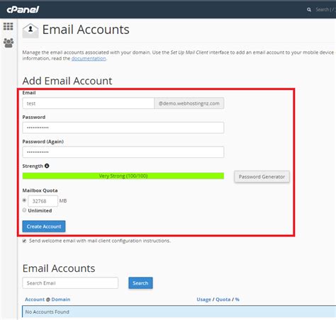 Go to Tools -> <b>Account</b> Settings. . There was a problem creating your account check that your email address is spelled correctly